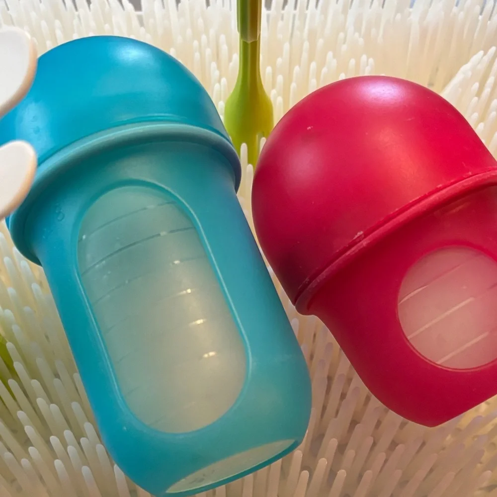 Colorful Baby Bottle Drying Rack - Picture 3 of 4